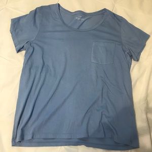 J.Crew Blue Pocket Tee